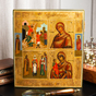 Buy a four-part antique icon