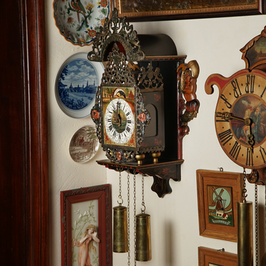 раритетные настенные часы фото