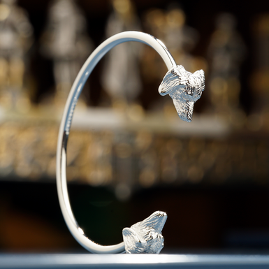 Браслет с серебрением от Skultuna 