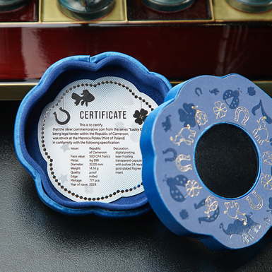 сертифікат на монету фото 1