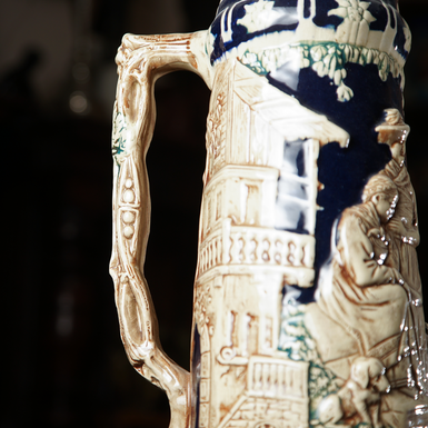 бокал с росписью фото