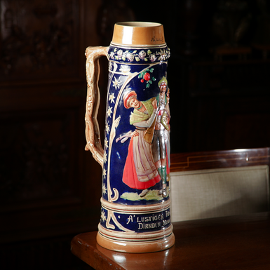 бокал с крышкой фото