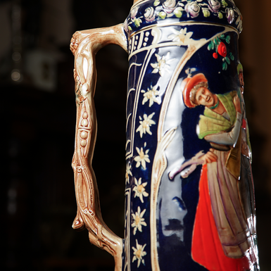 бокал с росписью фото