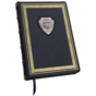 Щоденник із натуральної шкіри з емблемою фото
