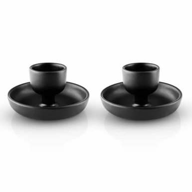 Black egg cups photo