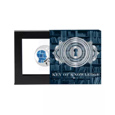 wow video Silver coin "The Key of Knowledge", 500 francs