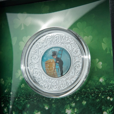 wow video Silver coin "Chimney sweep", 500 francs