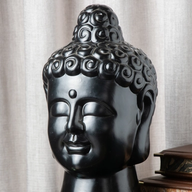 wow видео Терракотовая статуэтка "Голова Будды" от Nitsche (реплика)