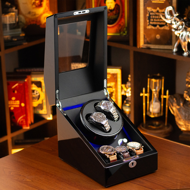 Елегантний кейс для годинника фото