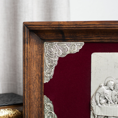 икона с посеребрением фото