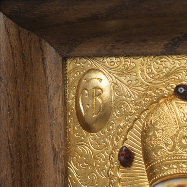 икона с посеребрением фото