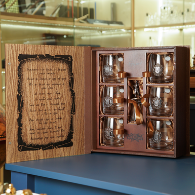 Книга-бар для віскі фото