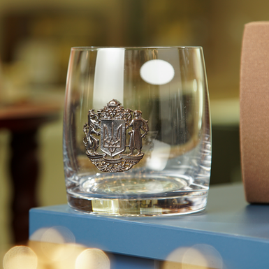 Накладка з олова на склянці фото