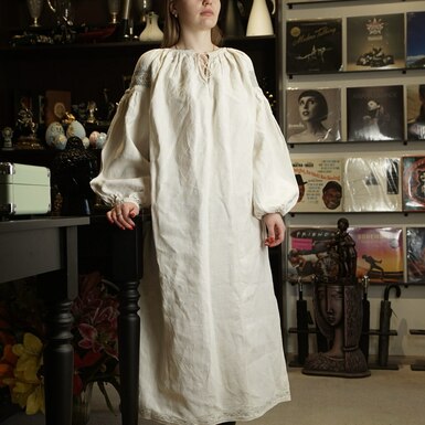 Рубашка из целого полотна фото