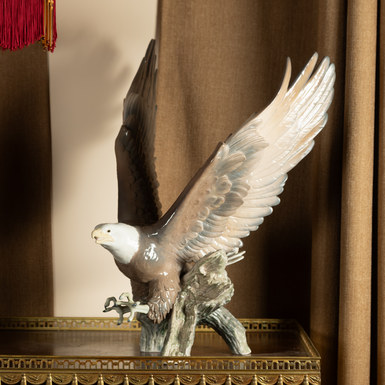 скульптурная фарфоровая композиция орел правосудия фото