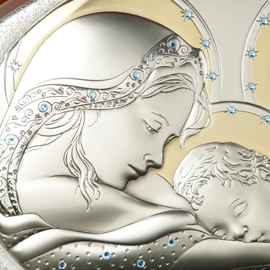 Срібна ікона фото