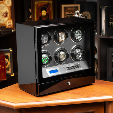 черная шкатулка для часов фото