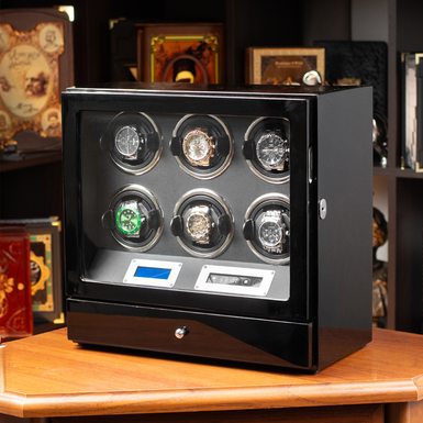 лакированная шкатулка для часов фото