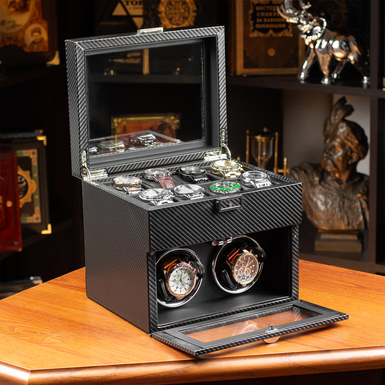 чорна скринька для годинника фото