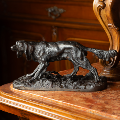 скульптурная композиция сеттер медор фото