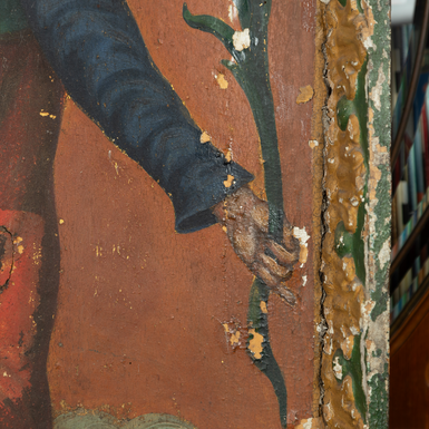 икона из натурального дерева фото