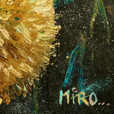 wow video Painting by I. Miro "Layers"