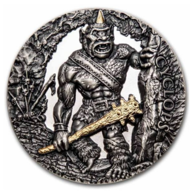 Серебряная монета фото