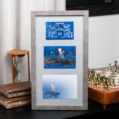 Колаж поштових марок (3 шт) "Воїни світла, воїни добра" фото