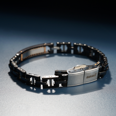 купити чоловічий браслет із кераміки фото 1