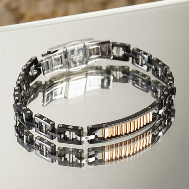 дорогий чоловічий браслет фото 1