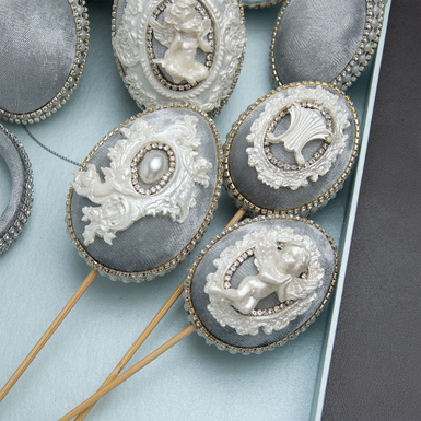 яйца с лепниной фото