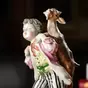 wow відео Довоєнна порцелянова статуетка "Хлопчик з козенятком"