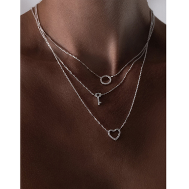 Ожерелье в форме сердца фото 1