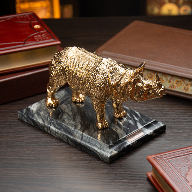 Statuette on a pedestal photo