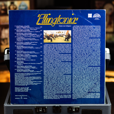 List of songs on the cover of the record photo