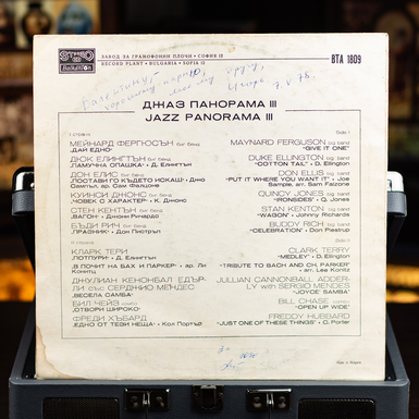 Список песен на обложке пластинки фото