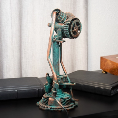 wow video Металева лампа "Lumetall" (35 см) від Hisoshi art Studio