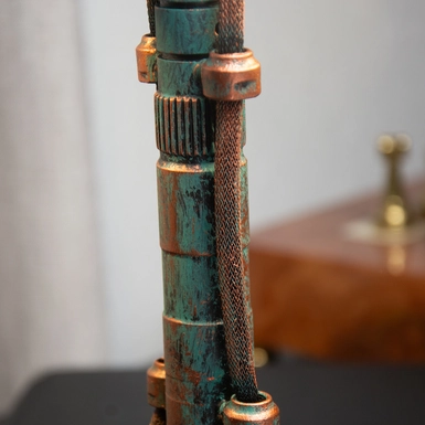 wow video Металева лампа "Gearlight" (46 см) від Hisoshi art Studio