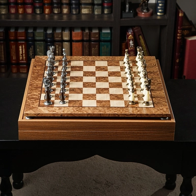 d9_wow video Шахматный набор "Classic Game" от Manopoulos (50х50 см)