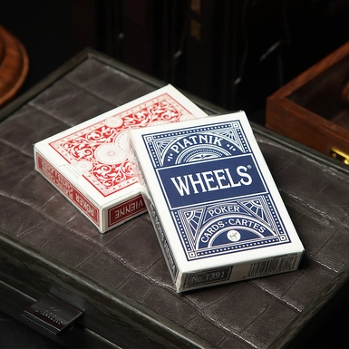 wow відео Гральні карти у футлярі з крокодилової шкіри