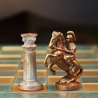 wow видео Шахматный набор "Отряд лучников" от Manopoulos