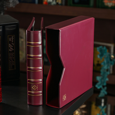 Альбом для монет или банкнот с футляром фото 1