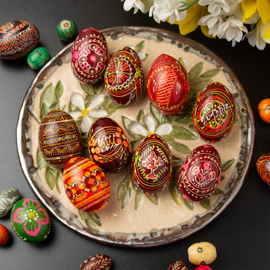 керамічна тарілка фото