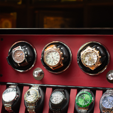 черная шкатулка для часов фото