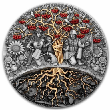 Срібна монета фото