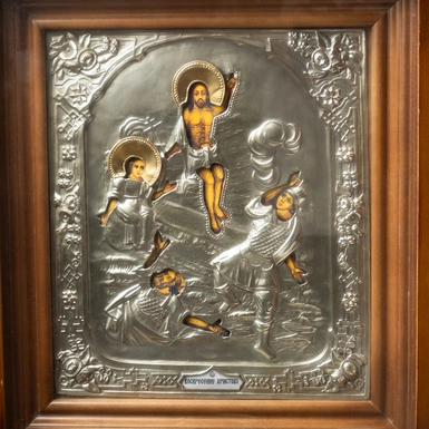 wow video Сучасна ікона Воскресіння Господнього