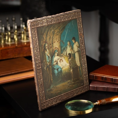 wow video Ікона Різдва Христового, 1896 рік (без реставрації)