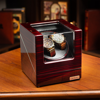 Дерев'яний кейс для годинника фото