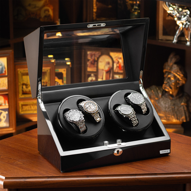 Світлий дизайн шкатулки для годинника фото