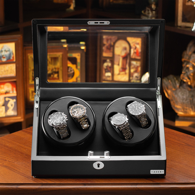 Дерев'яний кейс для годинника фото